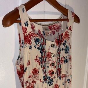 Knox Rose Cream Floral Maxi Dress
